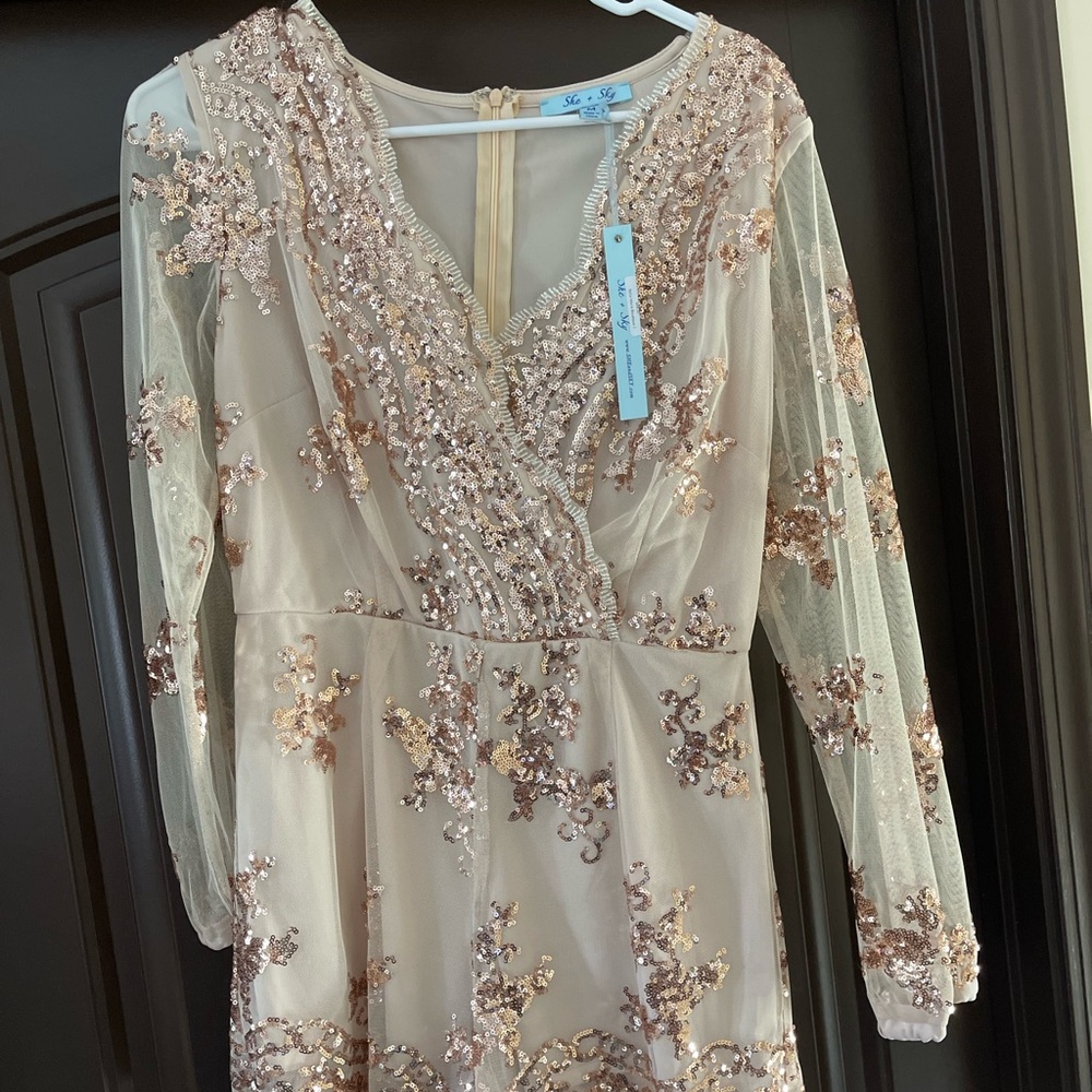 Dressy Romper.  NWT.   Size M